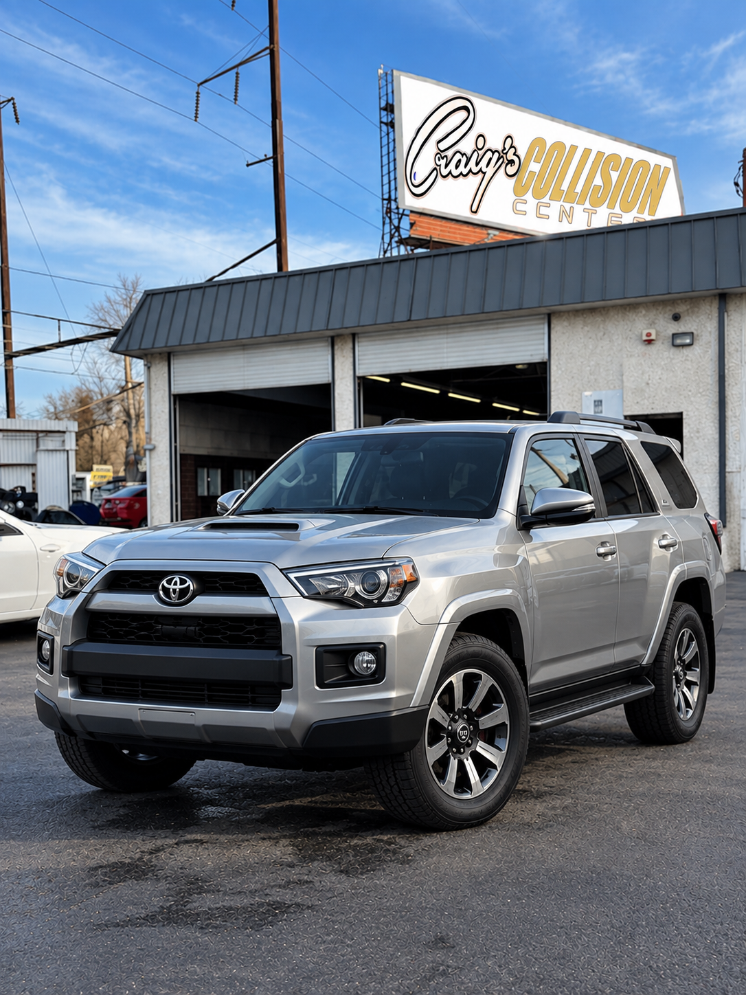 customer-with-auto-body-estimator-at-craigs-collision-center-philly-PA